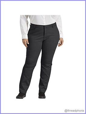Dickies Perfect Shape Bootcut Twill Pant Plus Size Midrise Work Pants